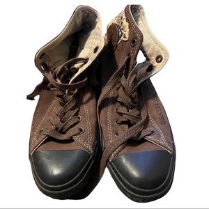 Pin-Up Sailor Jerry Converse Hi Tops **SOLD**